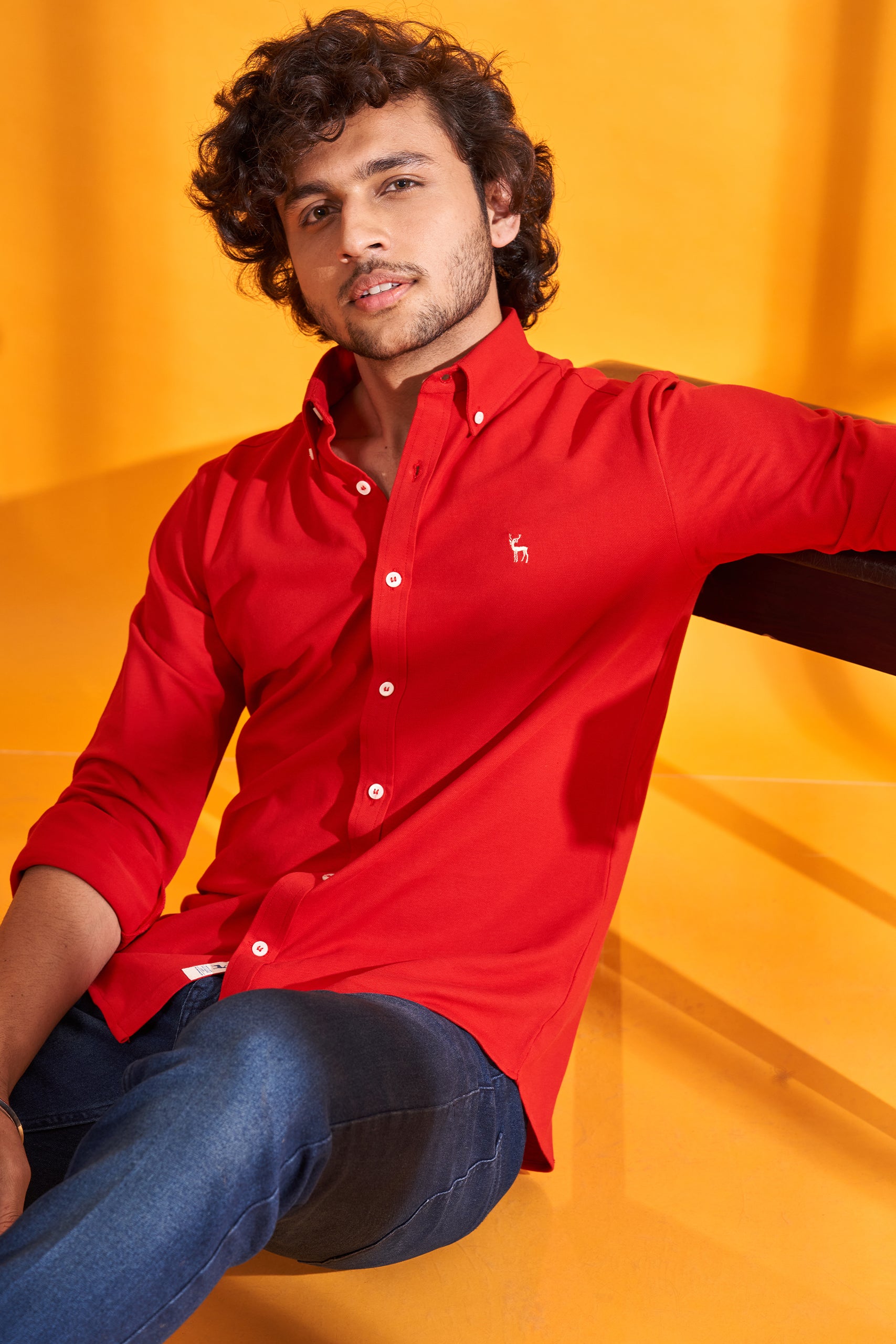 Devil Red Interlock Shirt