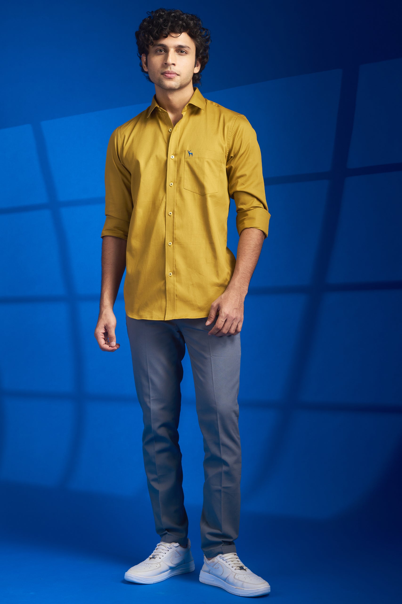 AMBER YELLOW SHIRT