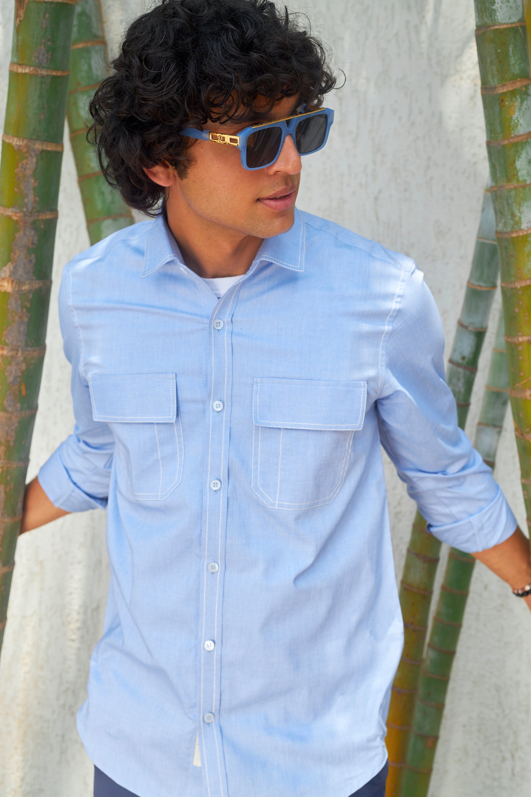 Summer Blue Shirt