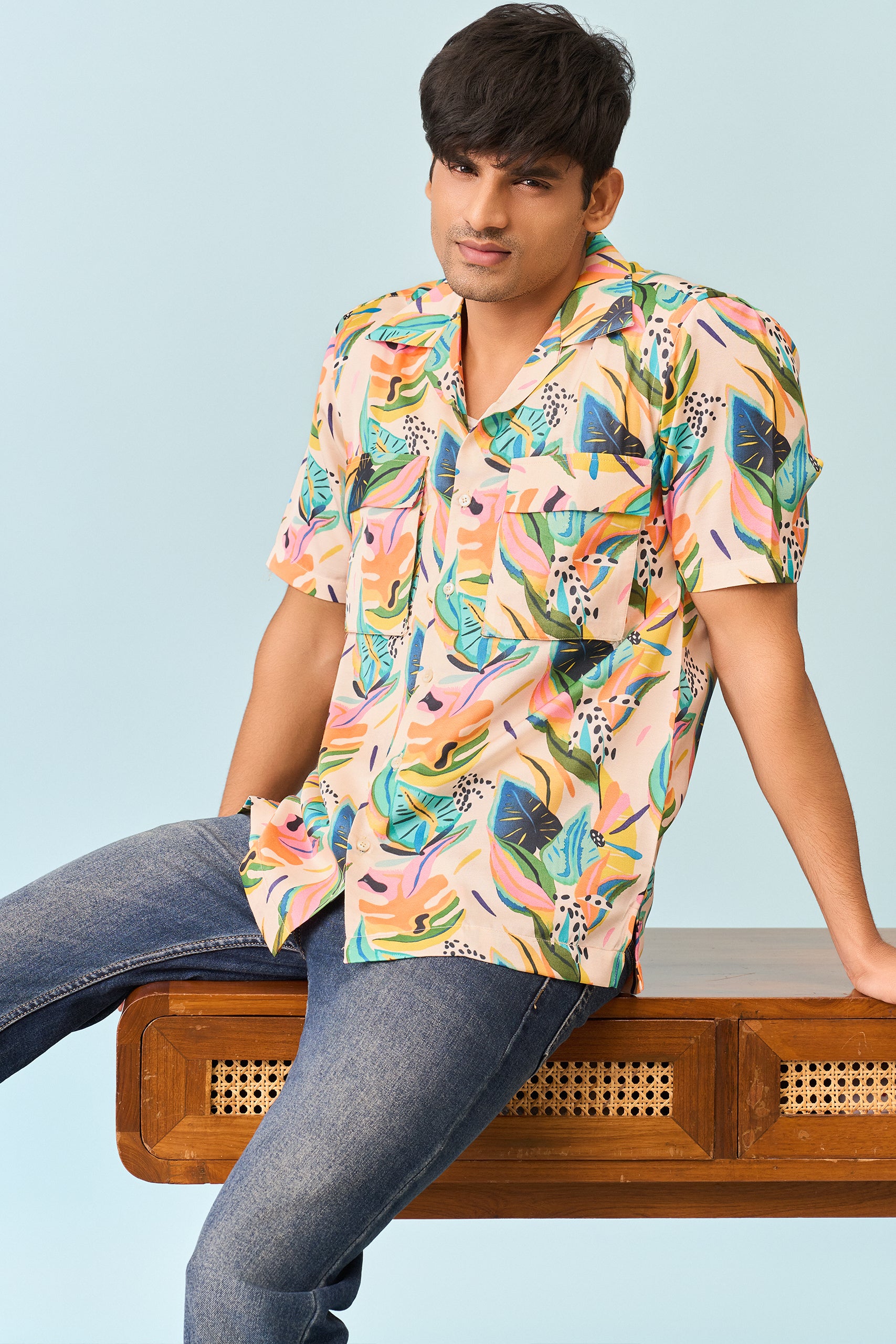 Rever Printed Shirt