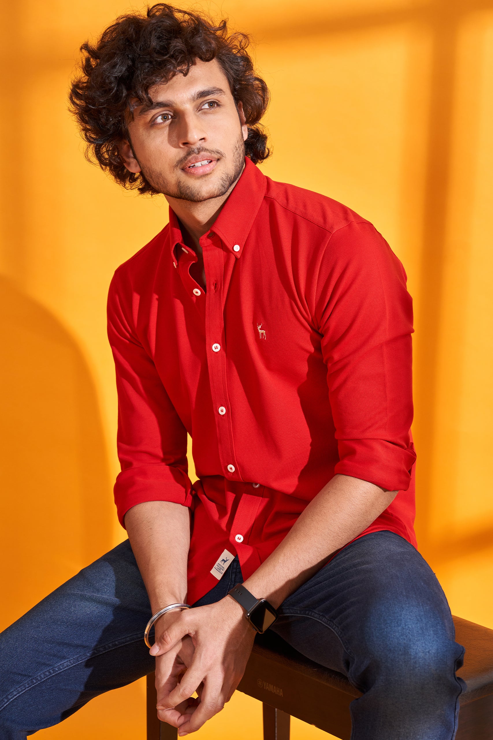 Devil Red Interlock Shirt