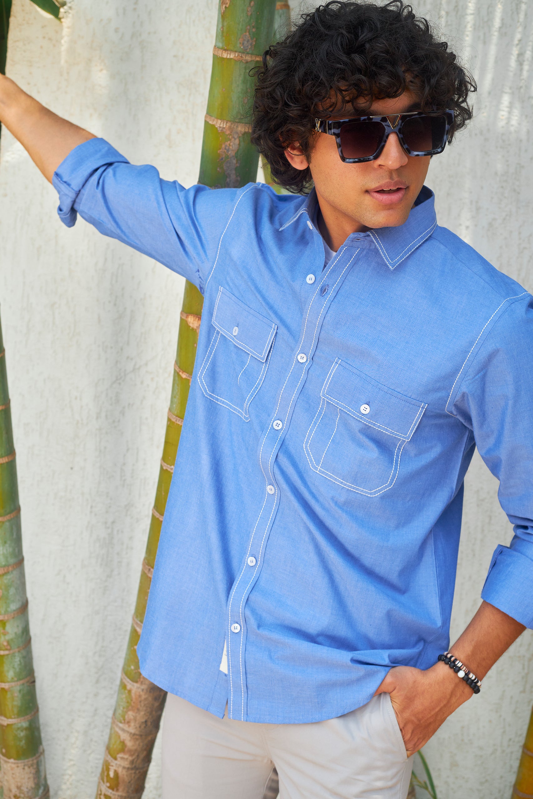 Denim Blue Shirt