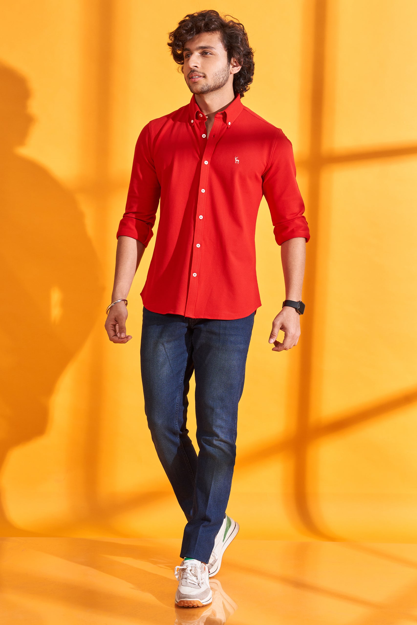 Devil Red Interlock Shirt