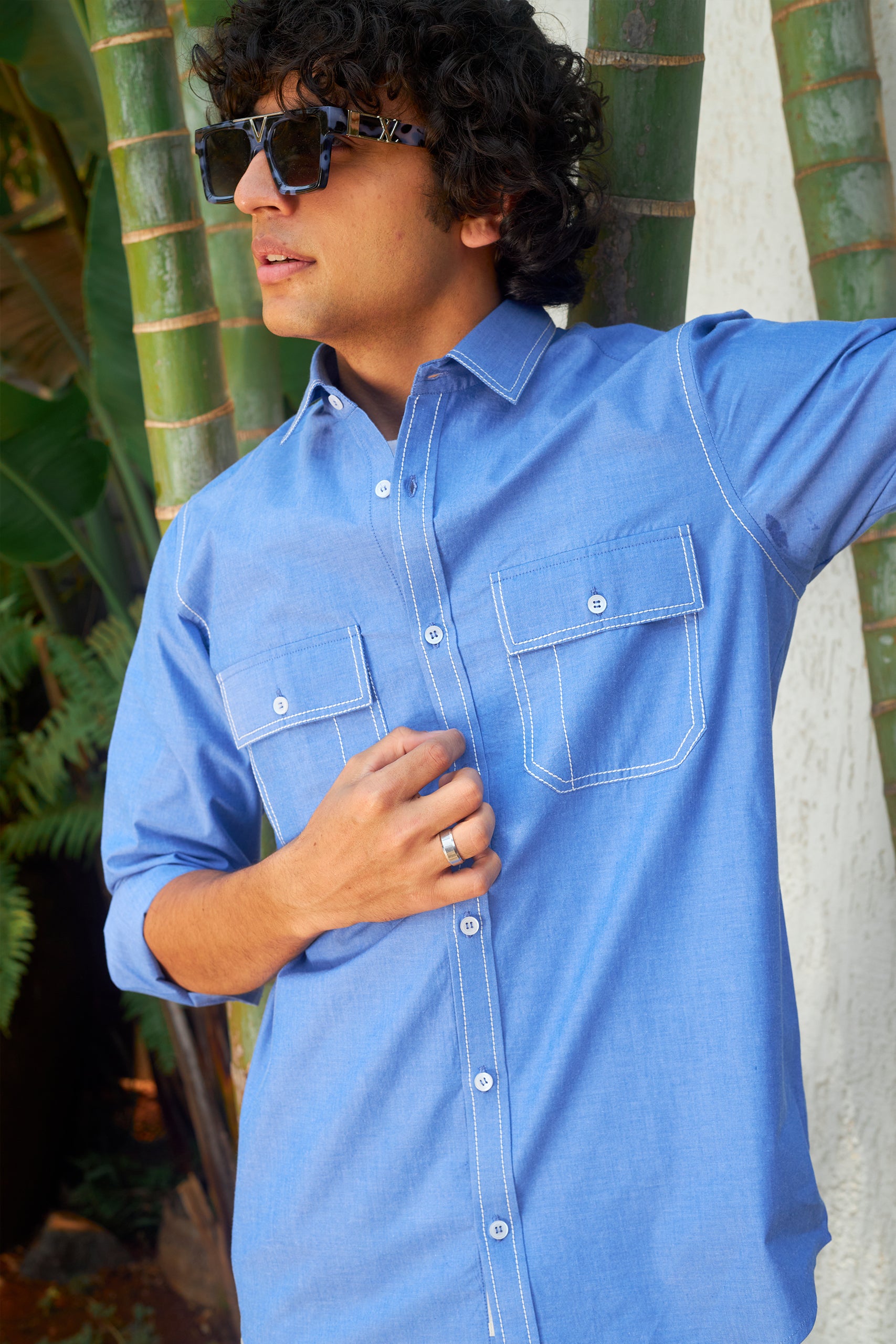 Denim Blue Shirt