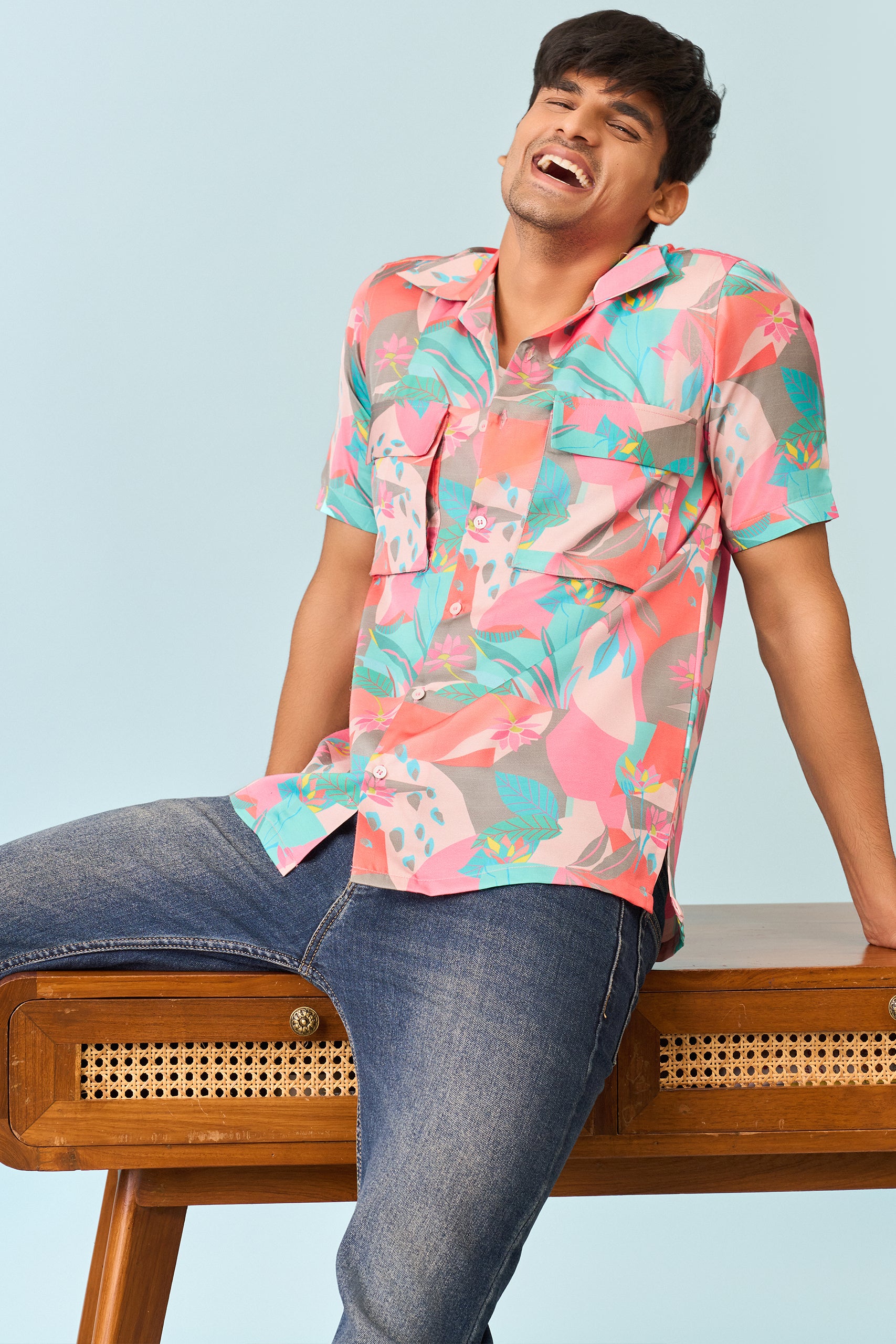 Ash Printed Shirt