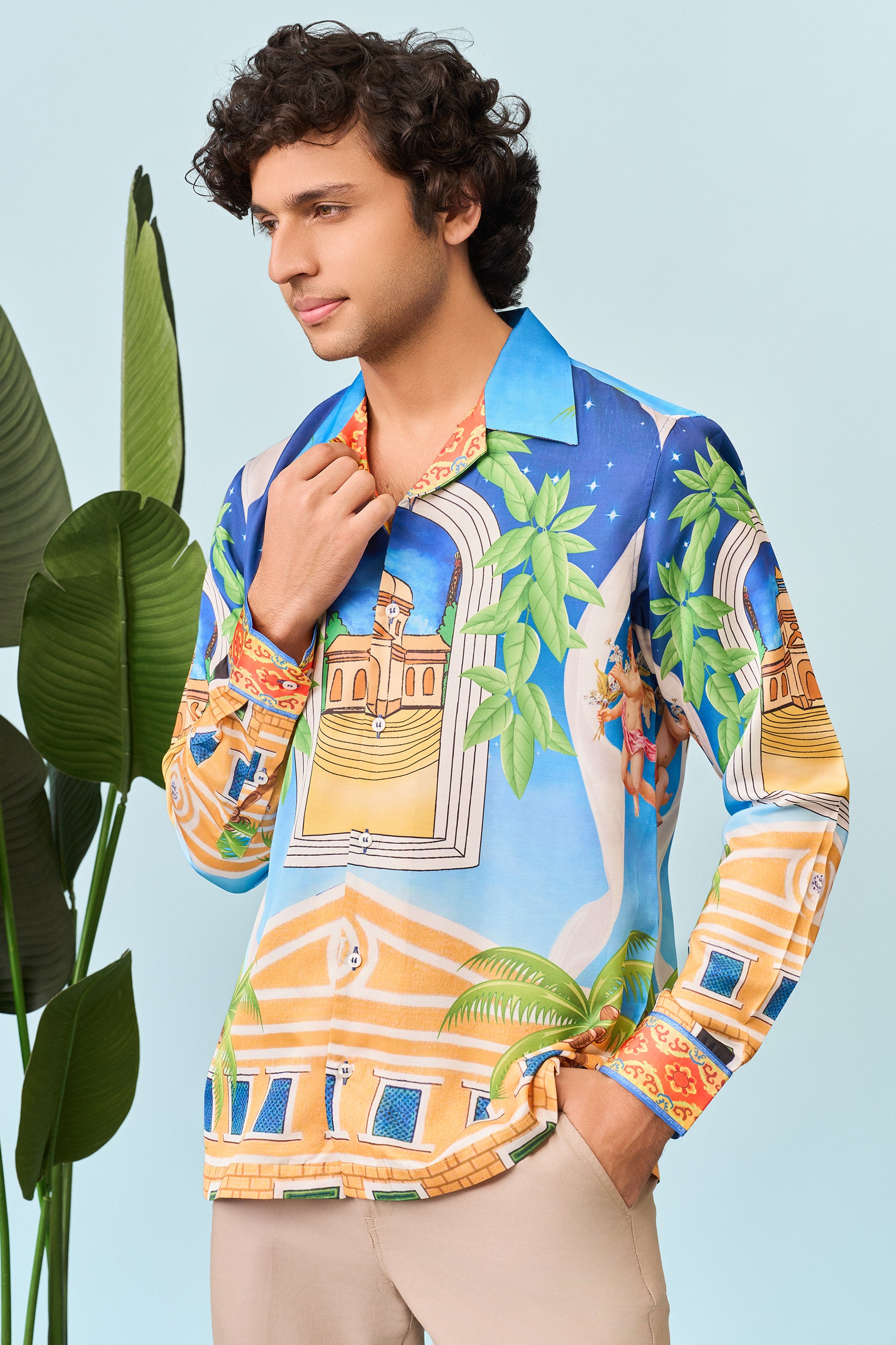 Rome Printed Shirt