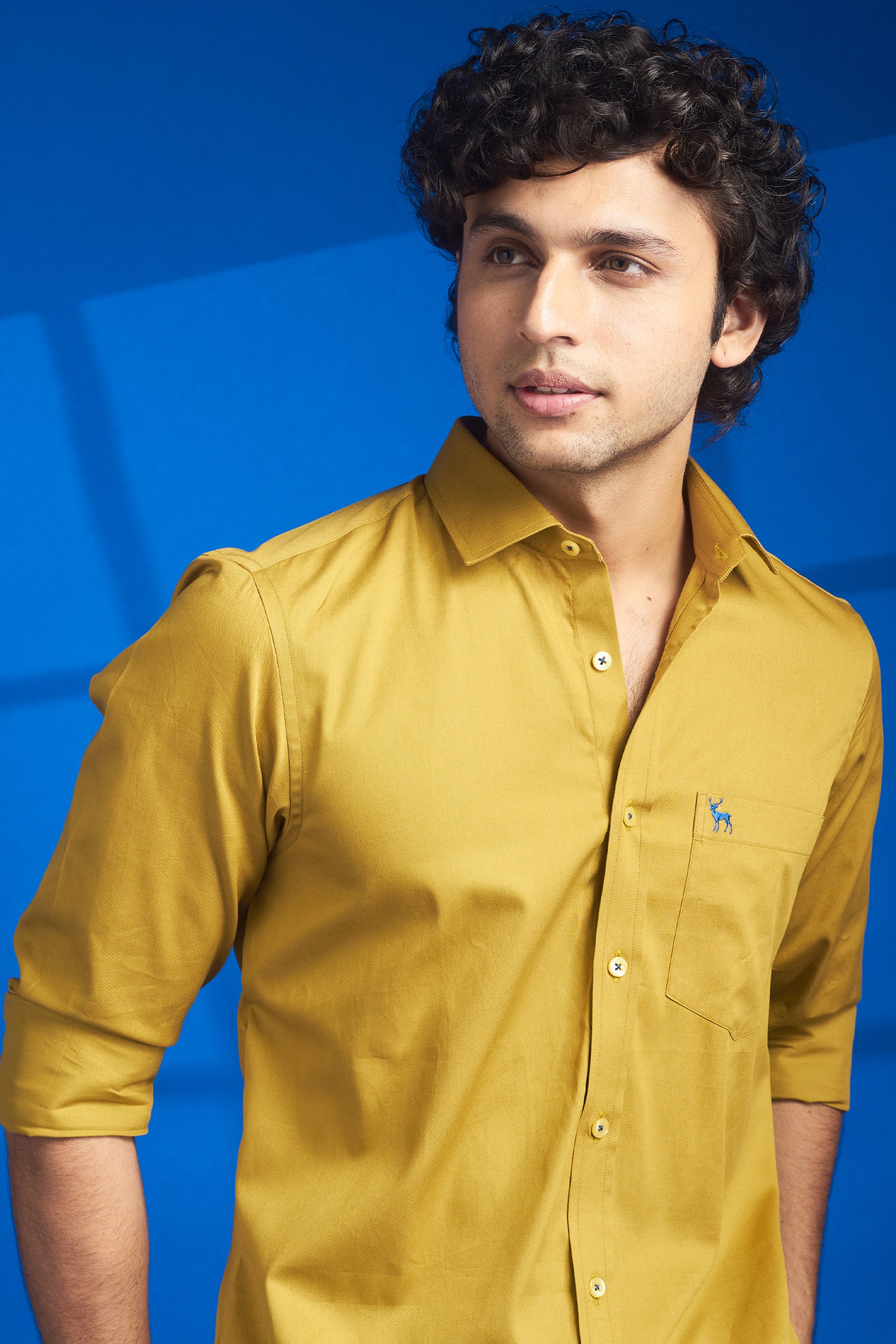 AMBER YELLOW SHIRT