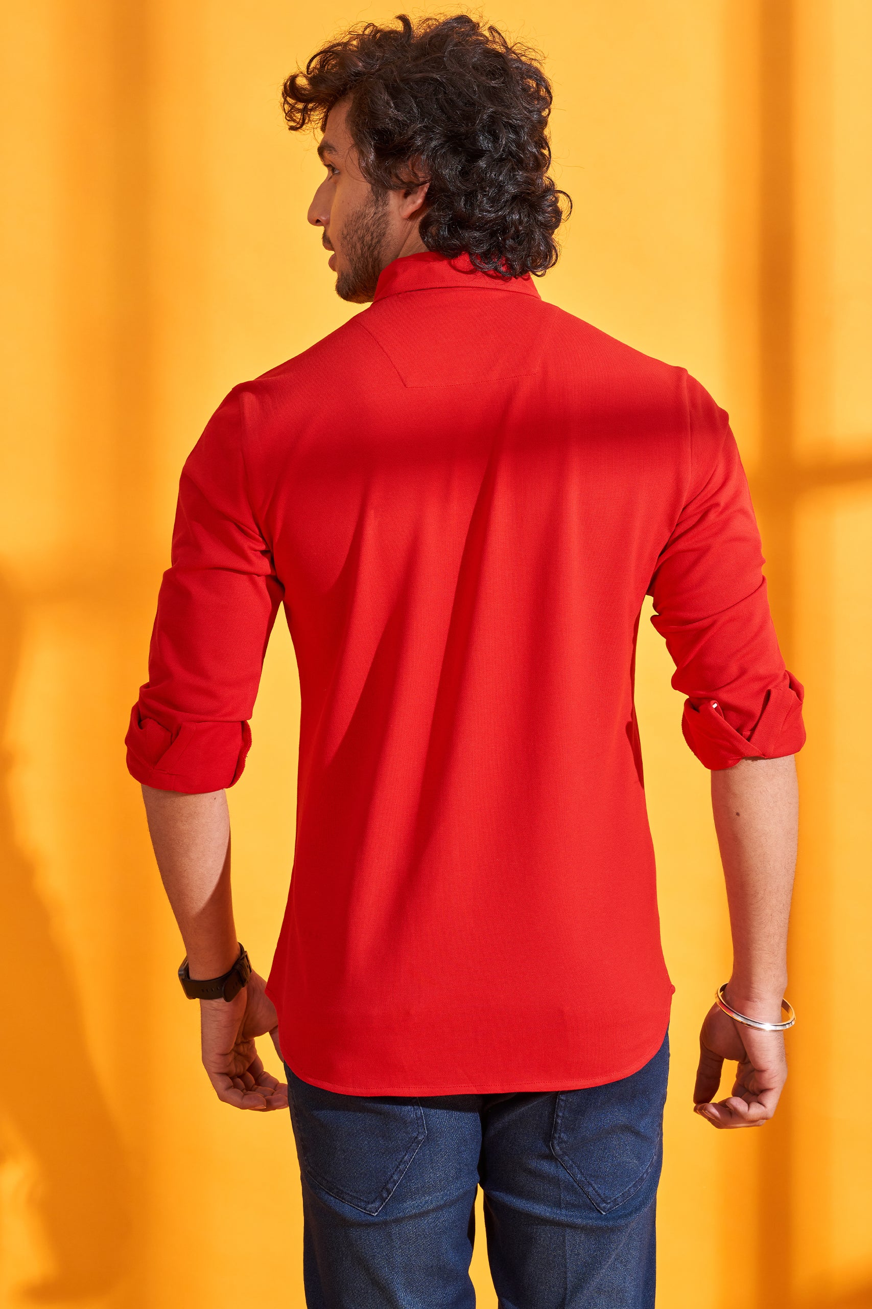 Devil Red Interlock Shirt