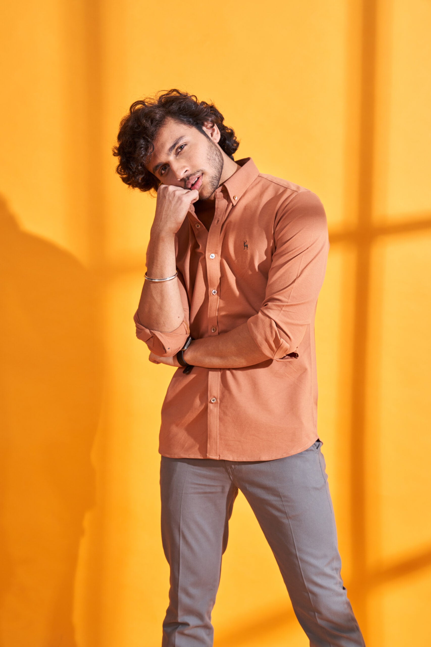 Amber Interlock Shirt