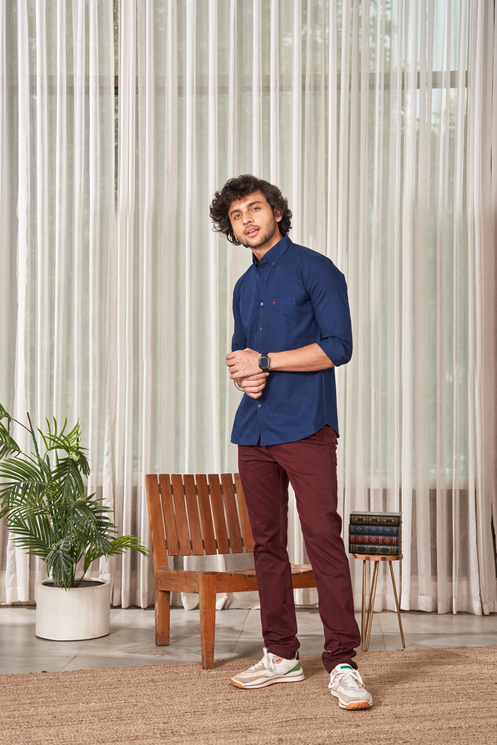 Nile Blue Basic Shirt